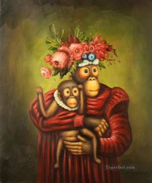  Affe Maler - Kleidung Affen